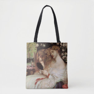 Lady Lilith von Rossetti, viktorianisches Porträt  Tasche