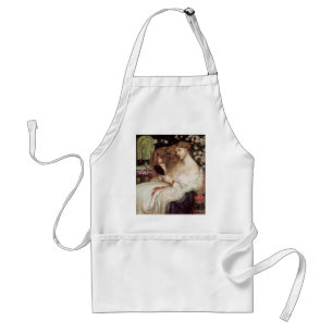 Lady Lilith von Rossetti, viktorianisches Vintagep Schürze