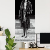 "LADY LINDY" AMELIA EARHART 1928 POSTER (Heimbüro)