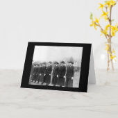 Lady Lineup der US-Marine 1912 Karte (Gelbe Blume)