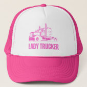 Lady LKWer Lady LKWs Lady LKWs Truckerkappe (Vorderseite)
