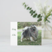Lady Lola Postcard Postkarte (Stehend Vorderseite)