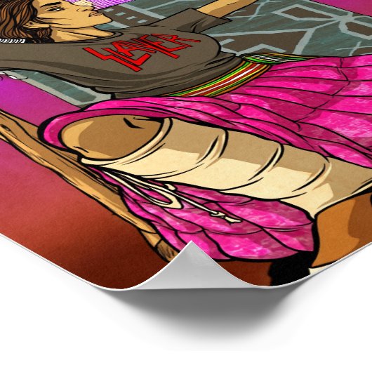 Lady Loom Slayer Poster (Ecke)