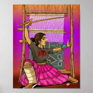 Lady Loom Slayer  Poster