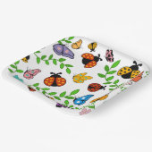 Lady Lovebug und Butterflies Party Pappteller (Gewinkelt)