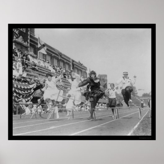 Lady Low Hurdle Race in Washington, DC 1922 Poster (Vorne)