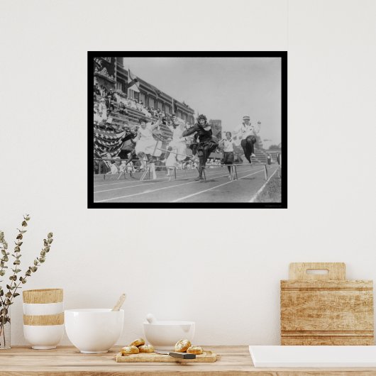 Lady Low Hurdle Race in Washington, DC 1922 Poster (Küche)