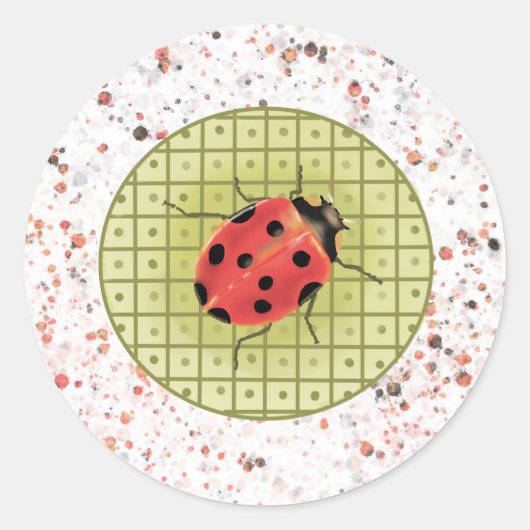 Lady Luck Aufkleber (Vorderseite)