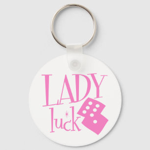 Lady Luck Dice Schlüsselanhänger