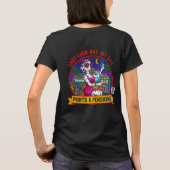 Lady Luck Has Set Sail- Back Only Print T-Shirt (Rückseite)