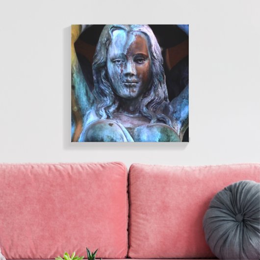 Lady luck leinwanddruck (Insitu (Wohnzimmer))