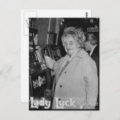 Lady Luck Postkarte (Vorne/Hinten)