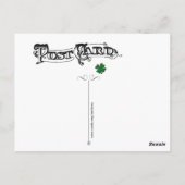 "LADY LUCK" REITPFERD POSTKARTE (Rückseite)