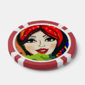 Lady Luck Spielabend Pokerchips (Einzeln)