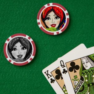 Lady Luck Spielabend  Pokerchips