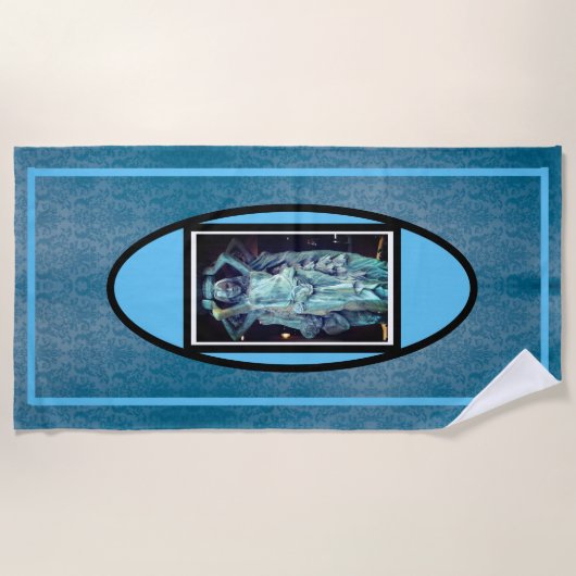 Lady luck strandtuch (Vorderseite)