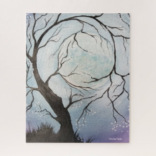 Lady Luna Puzzle mit Geschenkboxen von Mendi Verna