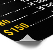 Lady Lunch Lady Stundenpreis Lunch Lady Poster (Ecke)