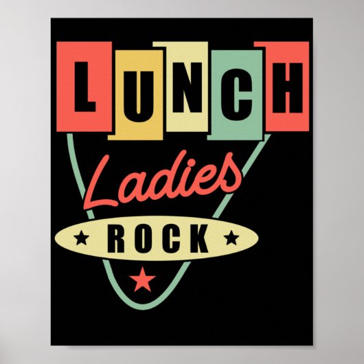 Lady Lunch Ladys Rock Lunch Lady Poster (Vorne)