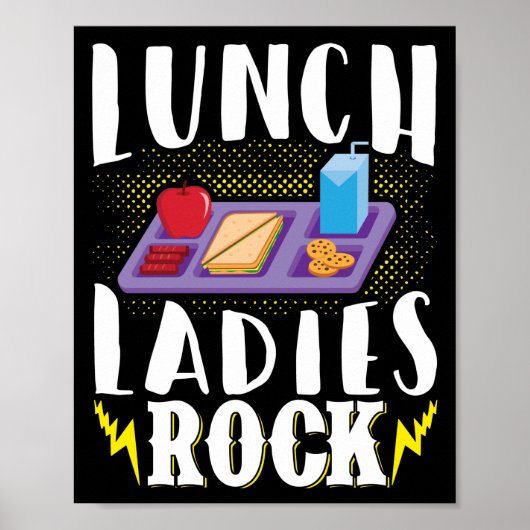 Lady Lunch Ladys Rock Lunch Lady Poster (Vorne)
