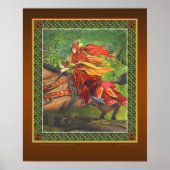 Lady Lunete print Poster (Vorne)