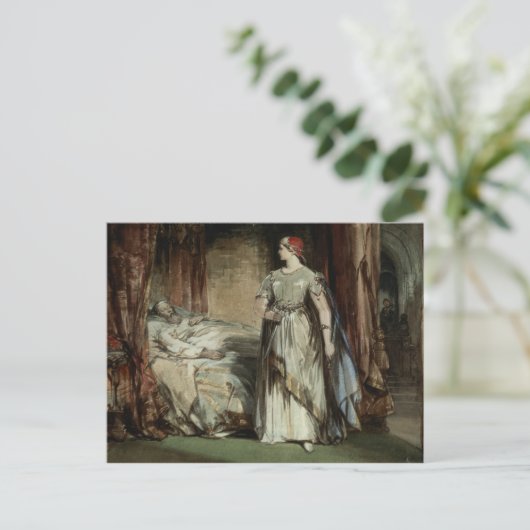 Lady Macbeth, 1850 Postkarte (Stehend Vorderseite)