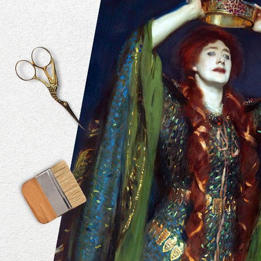 Lady Macbeth Gothic Shakespeare Seidenpapier