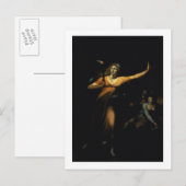 Lady Macbeth Sleepwalk, 1783 (Öl auf Leinwand) Postkarte (Vorne/Hinten)
