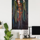 Lady Macbeth, von John Singer Sargent Poster (Heimbüro)