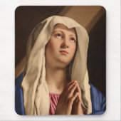 Lady Madonna Praying (Jungfrau Mary) (Christliche Mousepad (Vorne)