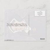 Lady Margaret Hinterns von Hans Holbein Postkarte (Rückseite)