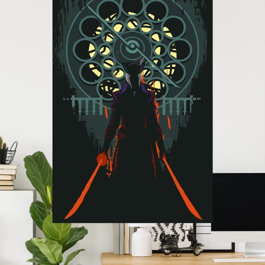 Lady Maria vom Astral-Uhrturm Poster (Heimbüro)