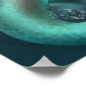 Lady Mermaid Poster (Ecke)