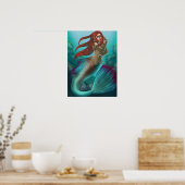Lady Mermaid Poster (Küche)