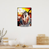 Lady Midnight: Harlem's Voice Beneath Dabney Light Poster (Küche)