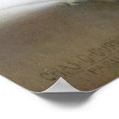 Lady mit Bouquet von Charles Courtney Curran Poster (Ecke)