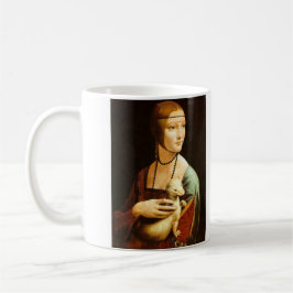 Lady mit einem Ermine, Leonardo Da Vinci Kaffeetasse