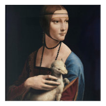 Lady mit einem Ermine von Leonardo da Vinci
