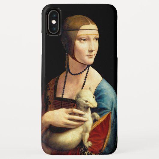 Lady mit einem Ermine von Leonardo Da Vinci Case-Mate iPhone Hülle (Rückseite)