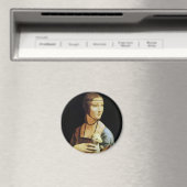 Lady mit einem Ermine von Leonardo da Vinci Magnet (In Situ (Geschirrspüler))