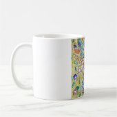 Lady mit einem Fan, Gustav Klimt Kaffeetasse (Links)