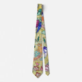 Lady mit einem Fan, Gustav Klimt Krawatte (Vorderseite)