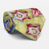 Lady mit einem Fan, Gustav Klimt Krawatte (Gerollt)