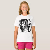 Lady mit einem Hut T-Shirt (Vorne ganz)