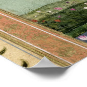 Lady mit einer Schüssel Rose, aus der kleinen Klip Poster (Ecke)