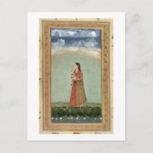 Lady mit einer Schüssel Rose, aus der kleinen Klip Postkarte (Vorderseite)