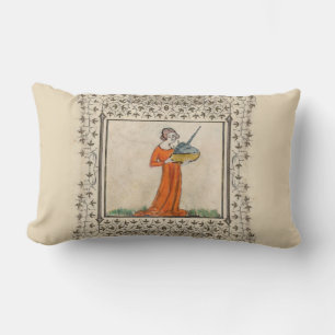 Lady mit Einhornkopf Lendenkissen