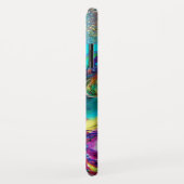 LADY MIT GEFÜHRTER MASKE Venezianische Maskennacht Case-Mate iPhone Hülle (Hinten/Rechts)