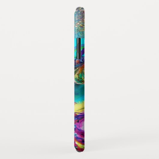 LADY MIT GEFÜHRTER MASKE Venezianische Maskennacht Case-Mate iPhone Hülle (Hinten/Rechts)