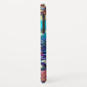 LADY MIT GEFÜHRTER MASKE Venezianische Maskennacht Case-Mate iPhone Hülle (Hinten/Links)